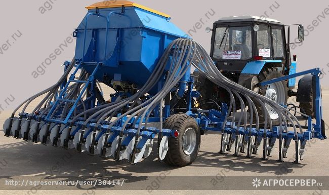 Сеялка зернотуковая пневмат. универсальная С-6ПМ-3