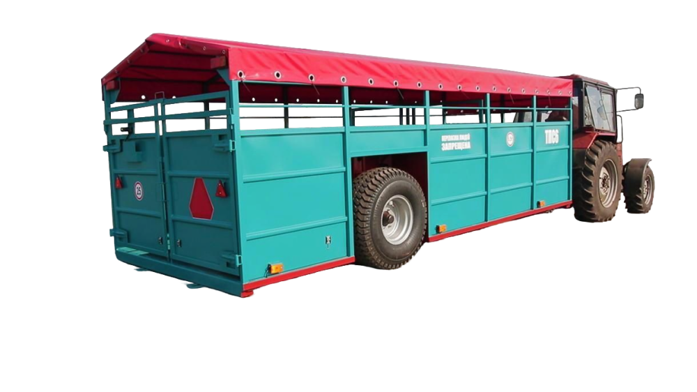 Полуприцеп для транспортировки скота ТПС-6